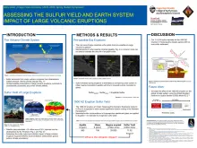 Assessing the Sulfur Yield and Earth System Impact of Large Volcanic Eruptions Poster