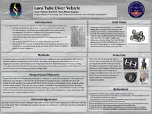 Lava tube diver vehicle poster