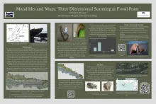 Mandibles and Maps: Three-Dimensional Scanning at Fossil Point Poster